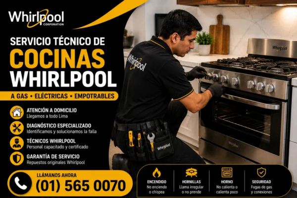 TECNICO WHIRLPOOL DE COCINA