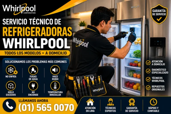 TECNICO WHIRLPOOL DE REFRIGERADORA