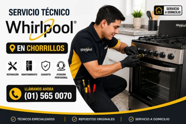 Técnico Whirlpool en Chorrillos