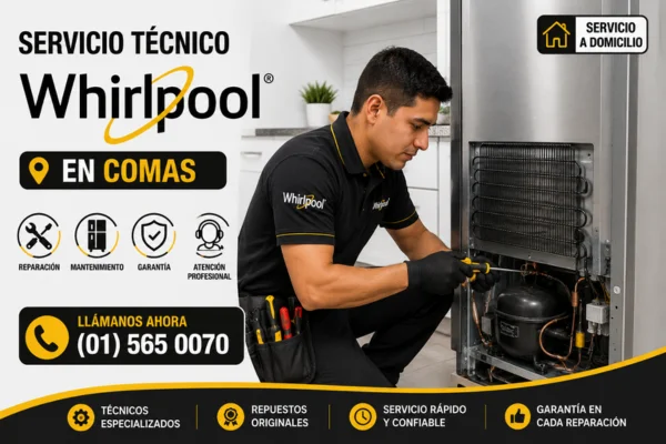 Técnico Whirlpool en Comas