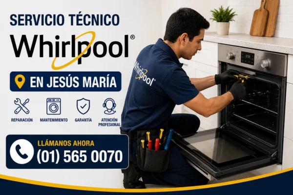 Técnico Whirlpool en Jesús María
