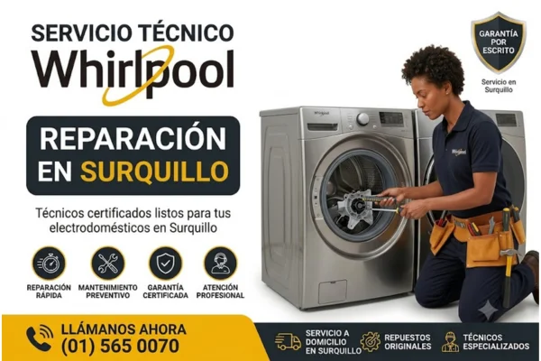 Técnico Whirlpool en Surquillo